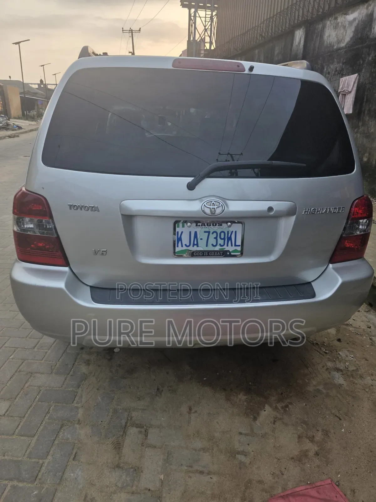 Toyota Highlander 2005 Silver