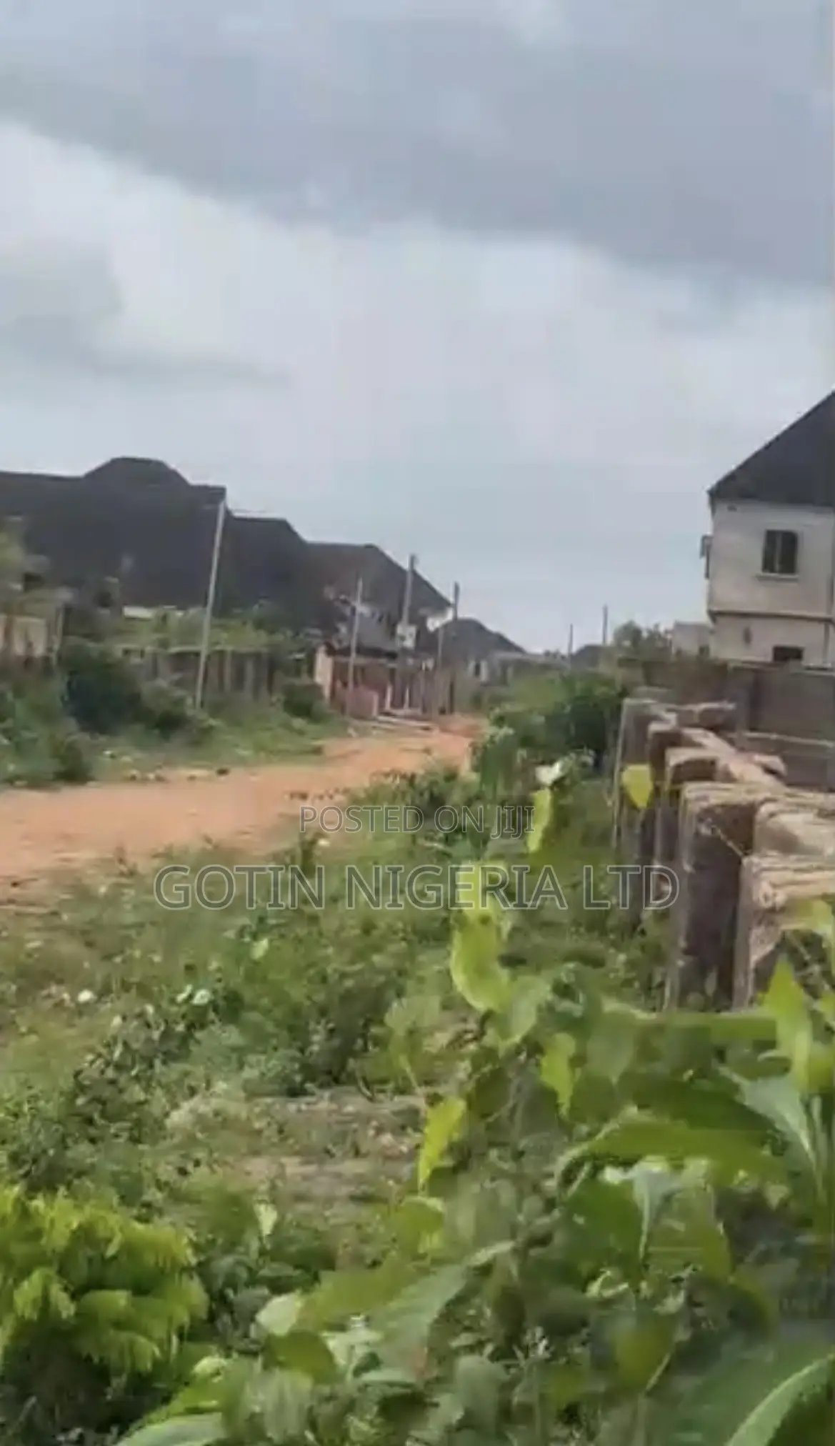 Fenced 100×100ft Corner Plot at Aruogba, Airport Road