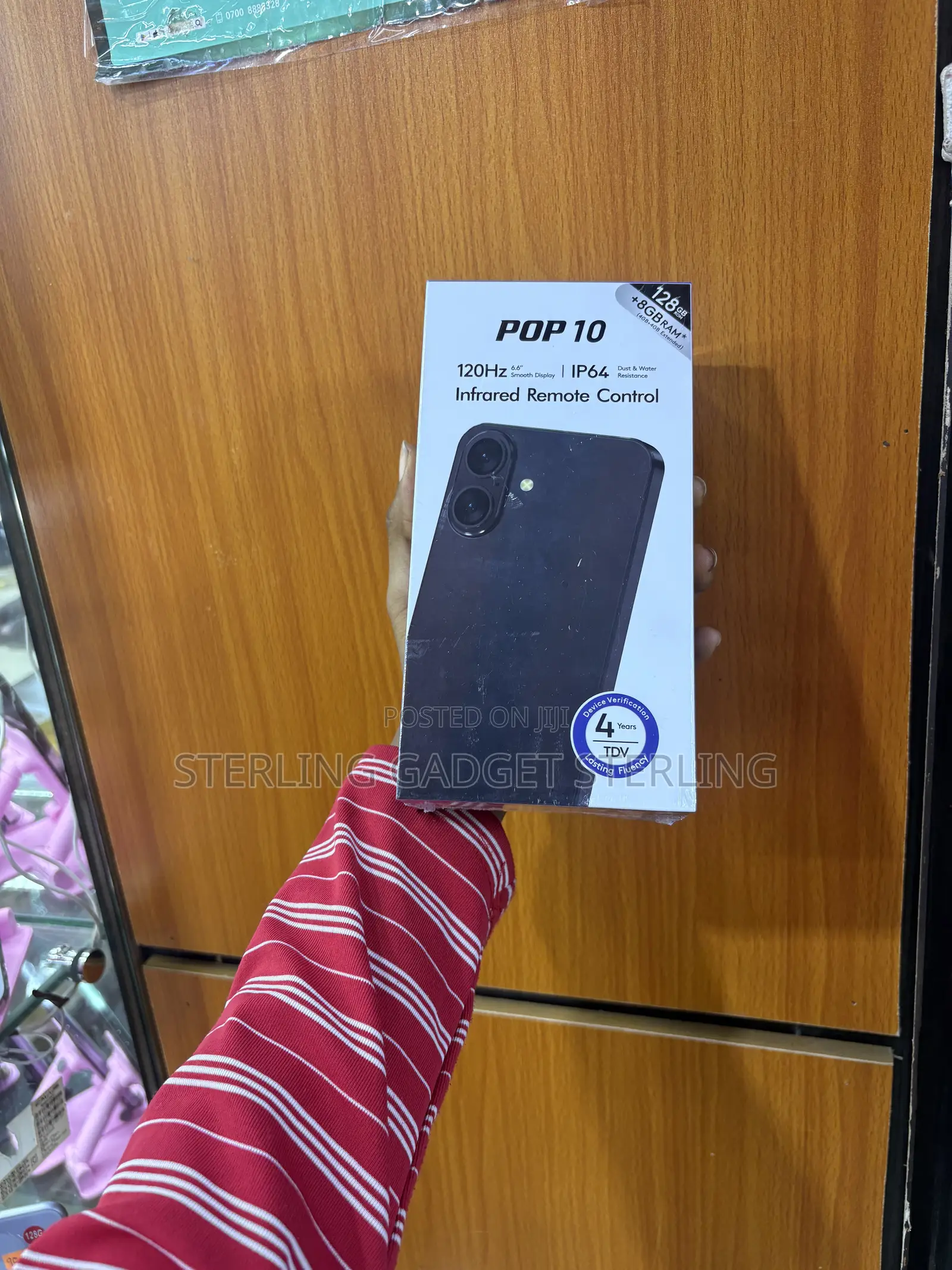 New Tecno Pop 10 128 GB Black