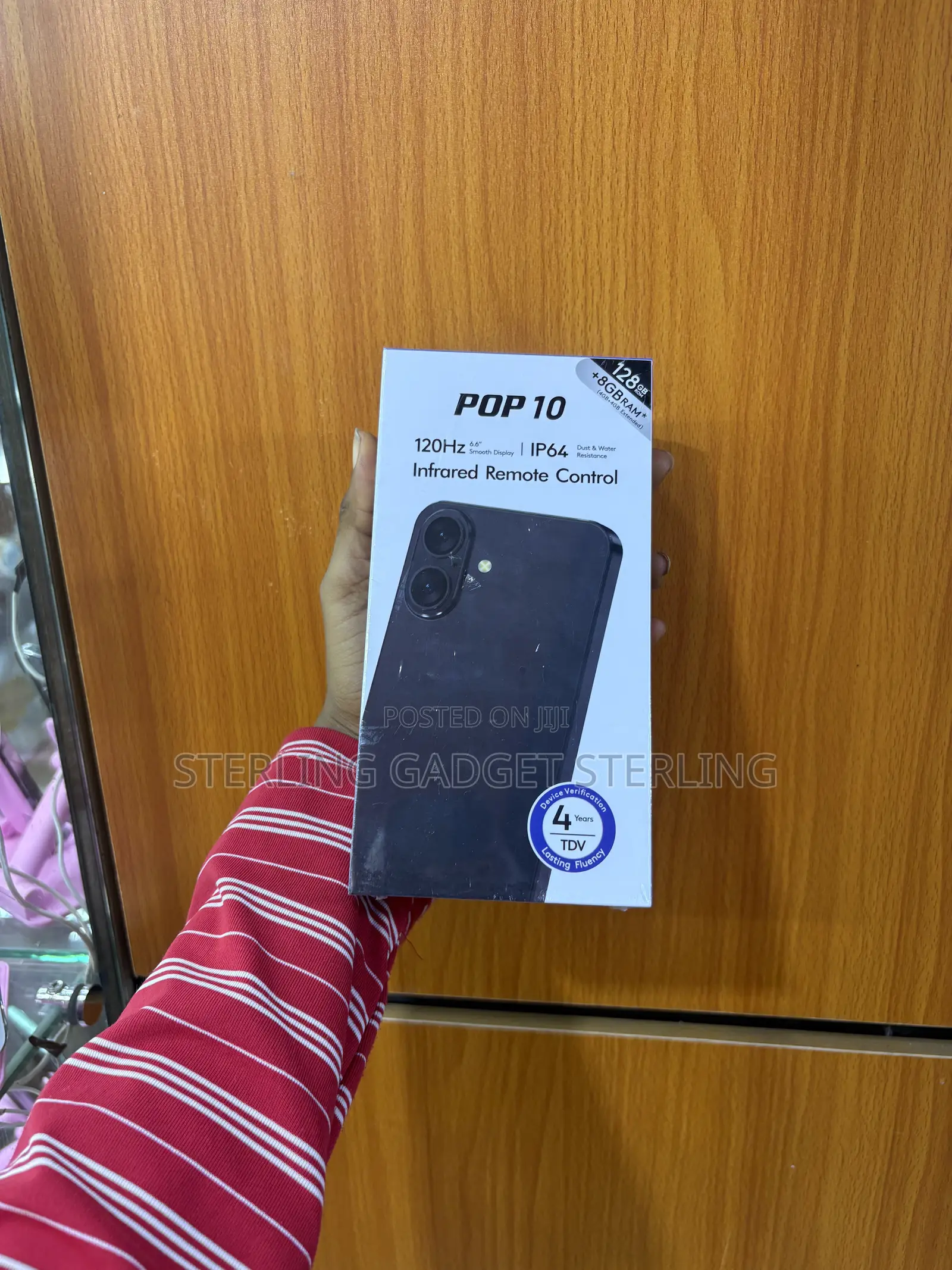 New Tecno Pop 10 128 GB Black