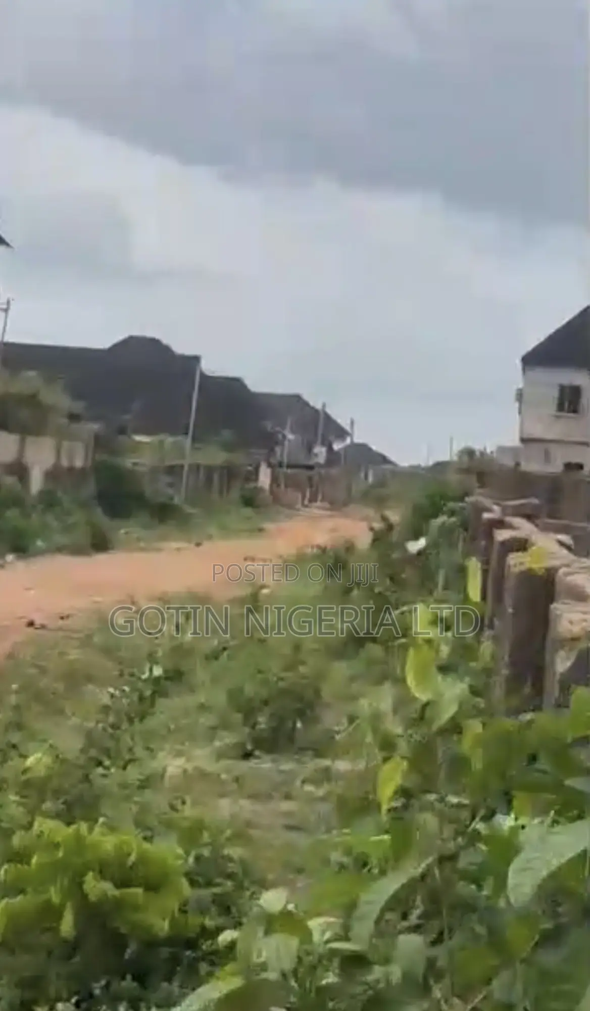 Fenced 100×200ft Corner Plot at Aruogba, Airport Road