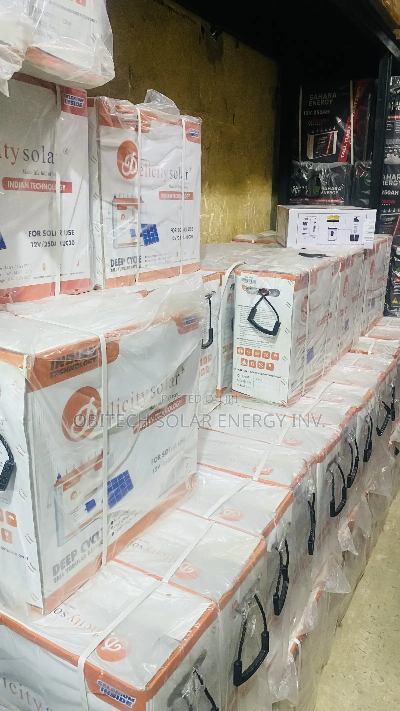 250AH 12V Felicity Tubular Battery