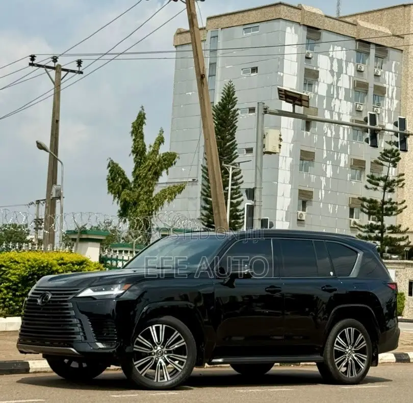 New Lexus LX 600 2025 Black