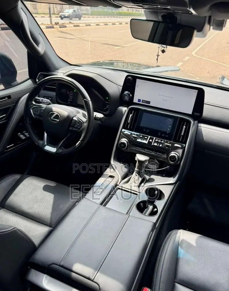 New Lexus LX 600 2025 Black