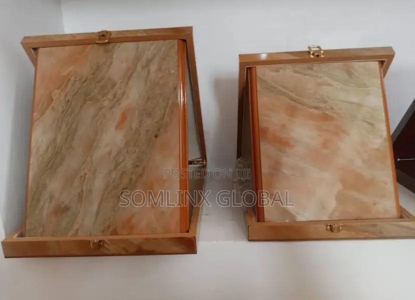 Foreign Wooden Box, With Printing