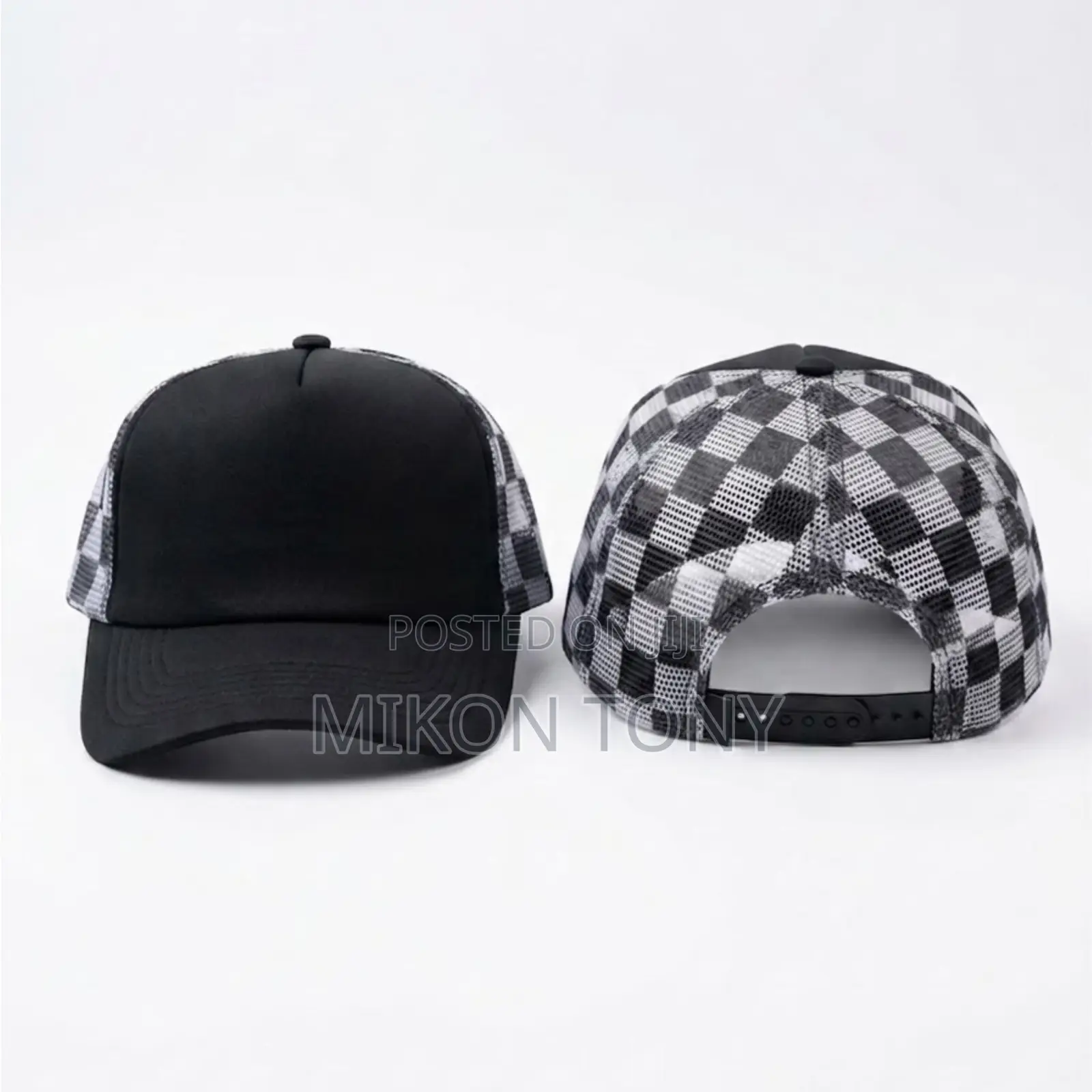 Premium Checkered Net Cap (Bulk Buyers)