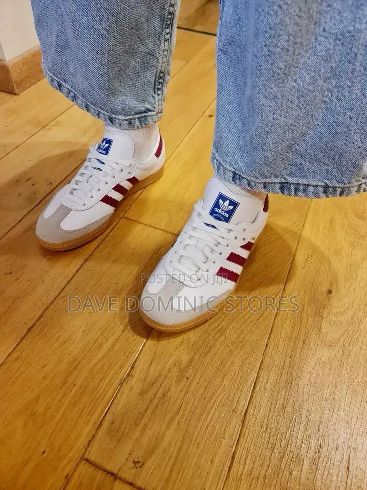 Samba Sneaker (In Collegiate Burgundy)