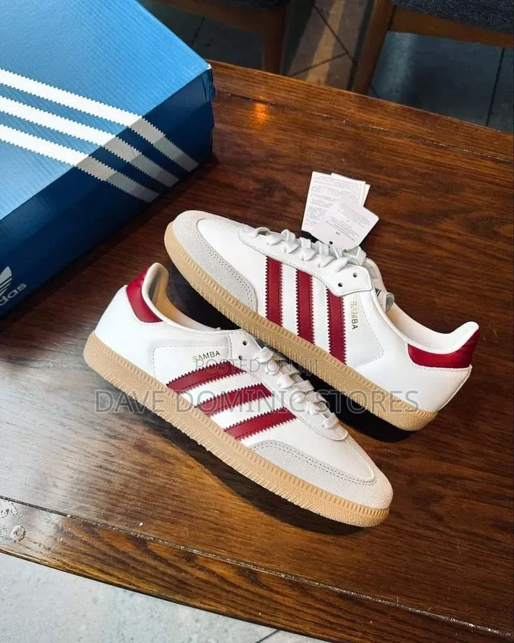 Samba Sneaker (In Collegiate Burgundy)