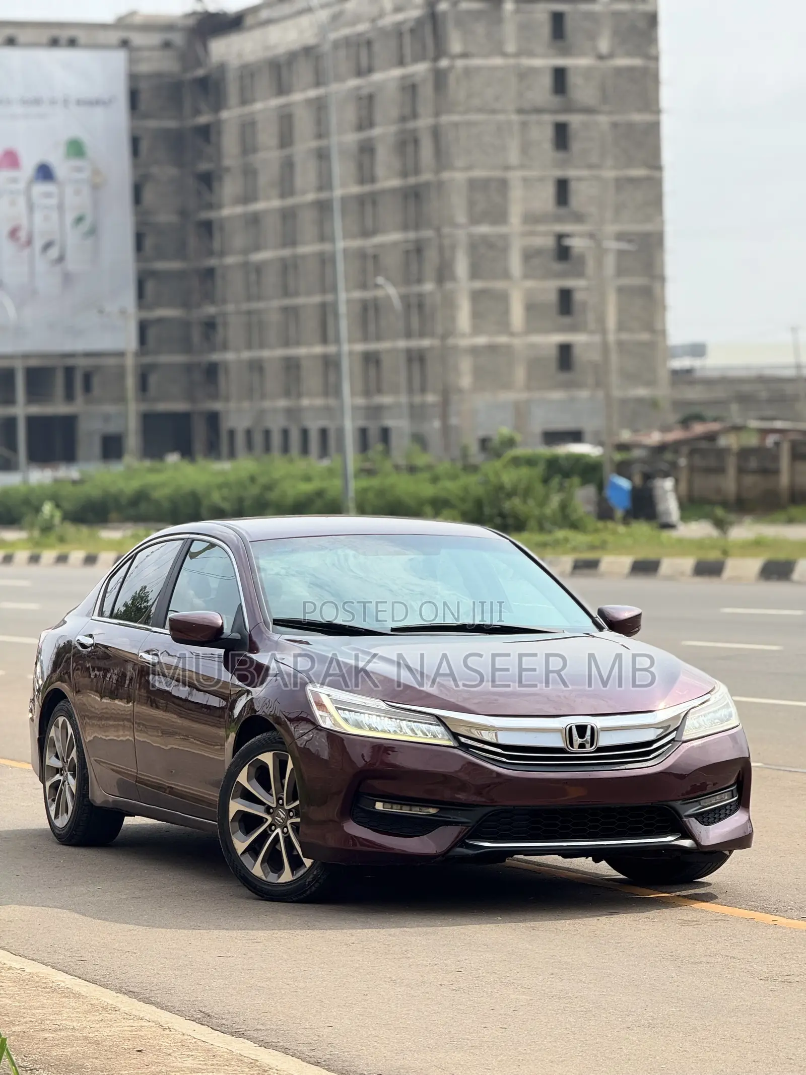 Honda Accord Sport 4dr Sedan (2.4L 4cyl 6M) 2014 Burgundy