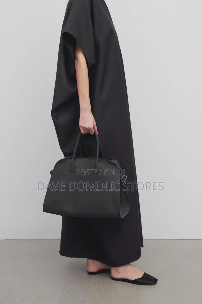 The Row Soft Margaux 15 Suede Tote
