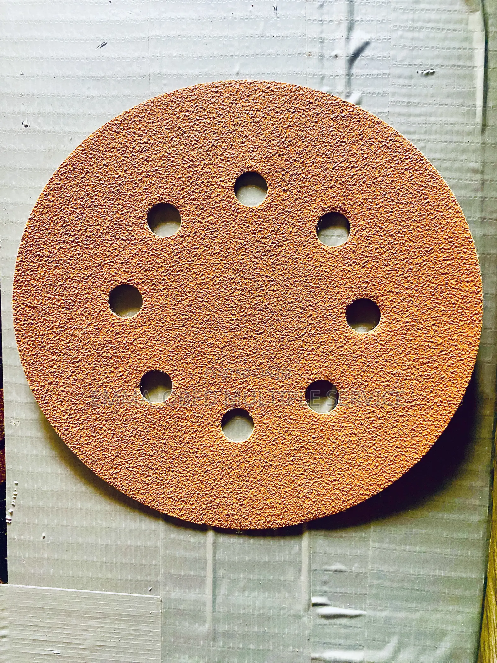 ( P80 ) 5-Inch, 8-Hole, Hook-and-Loop Sanding Disc