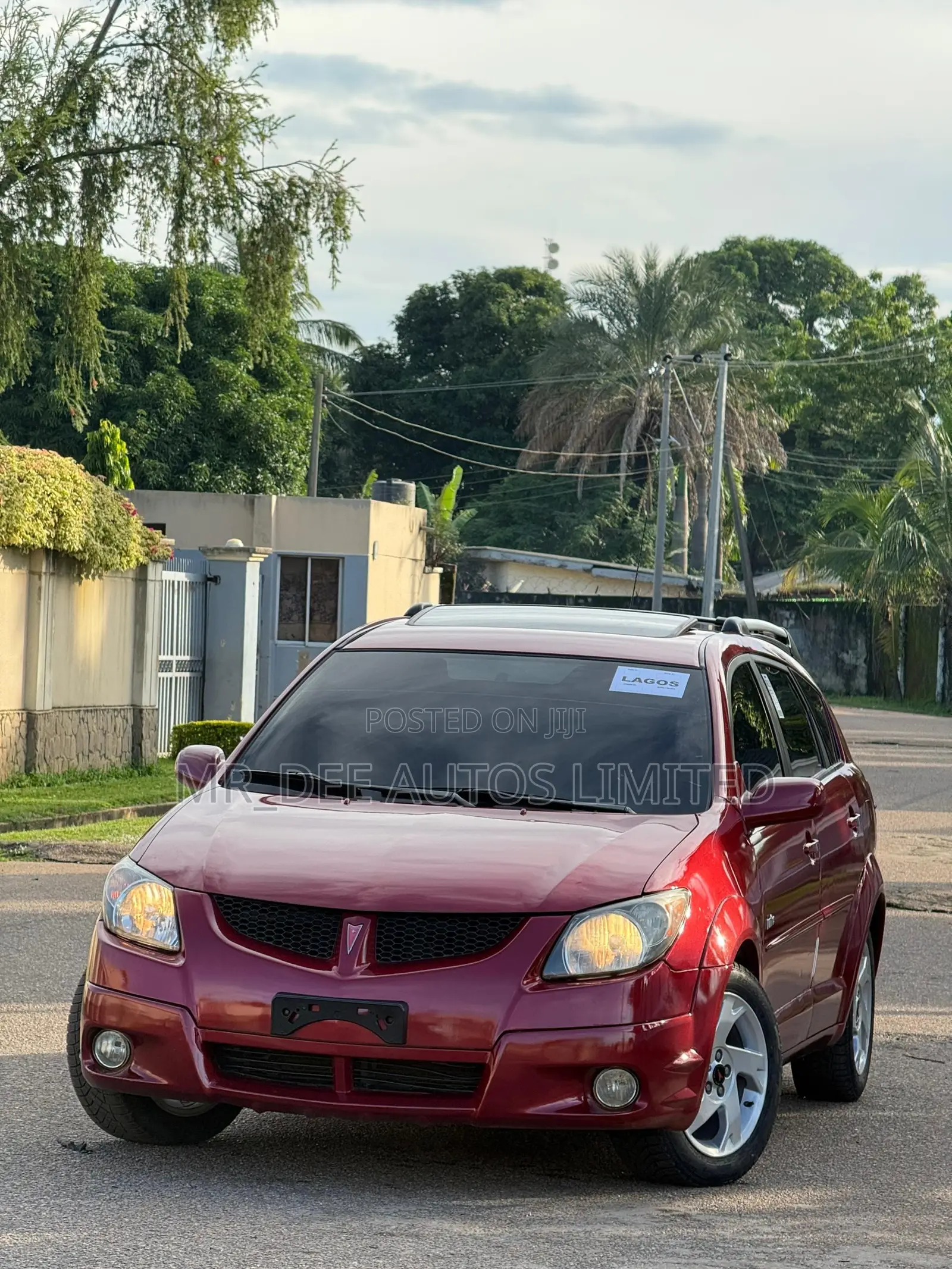 Pontiac Vibe Automatic 2003 Red