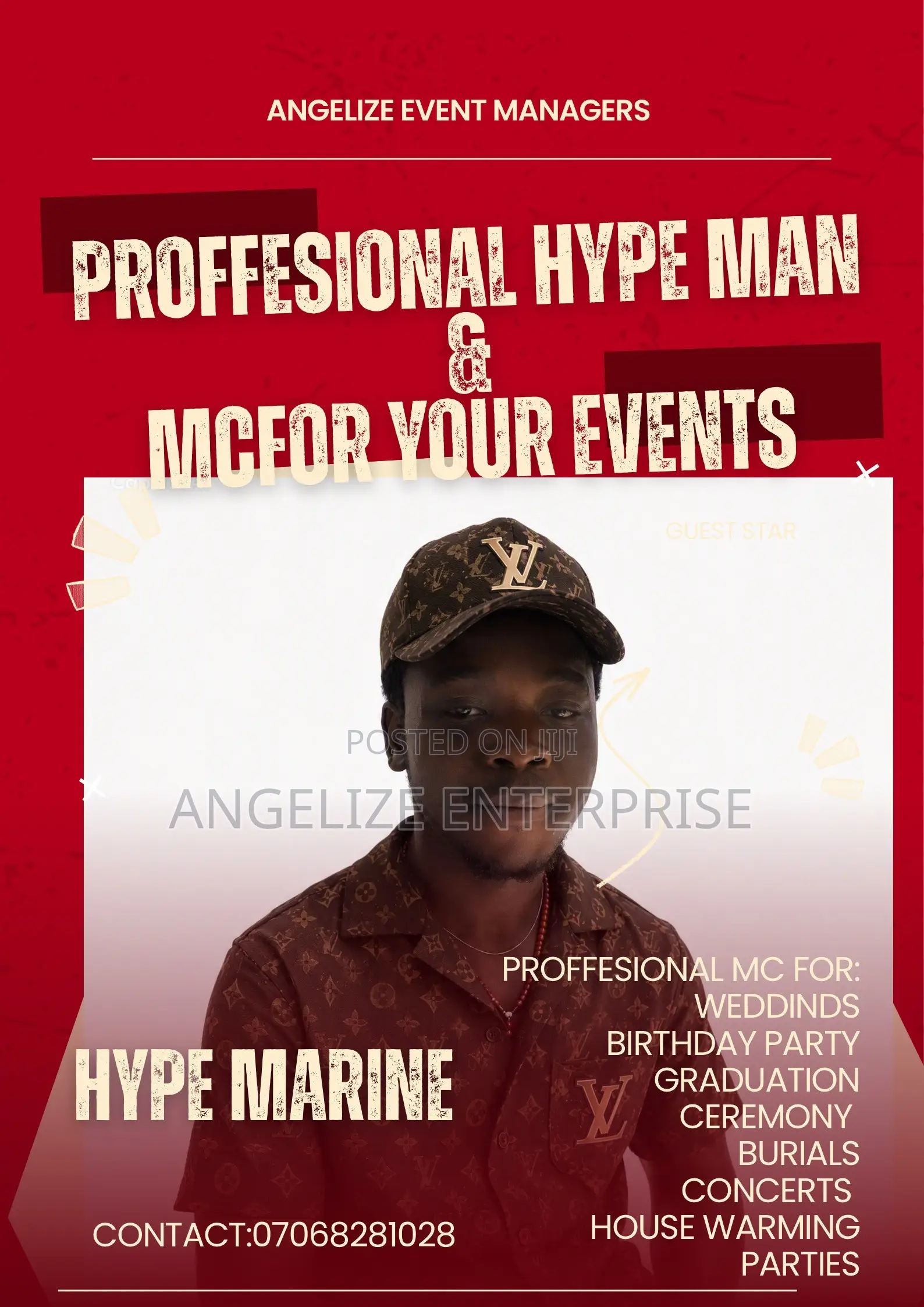 Hype Man for Your Events