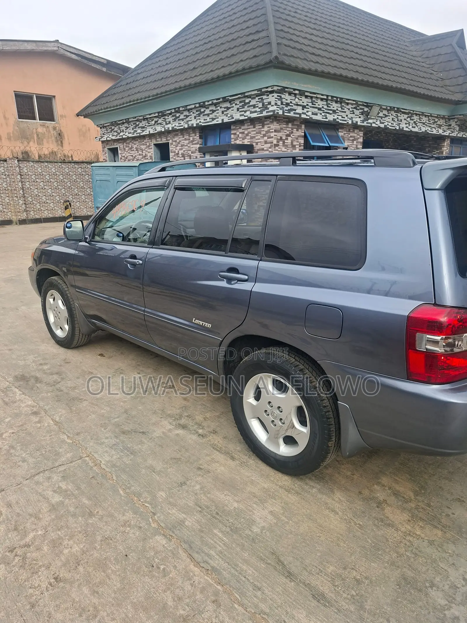Toyota Highlander Limited V6 2007 Gray
