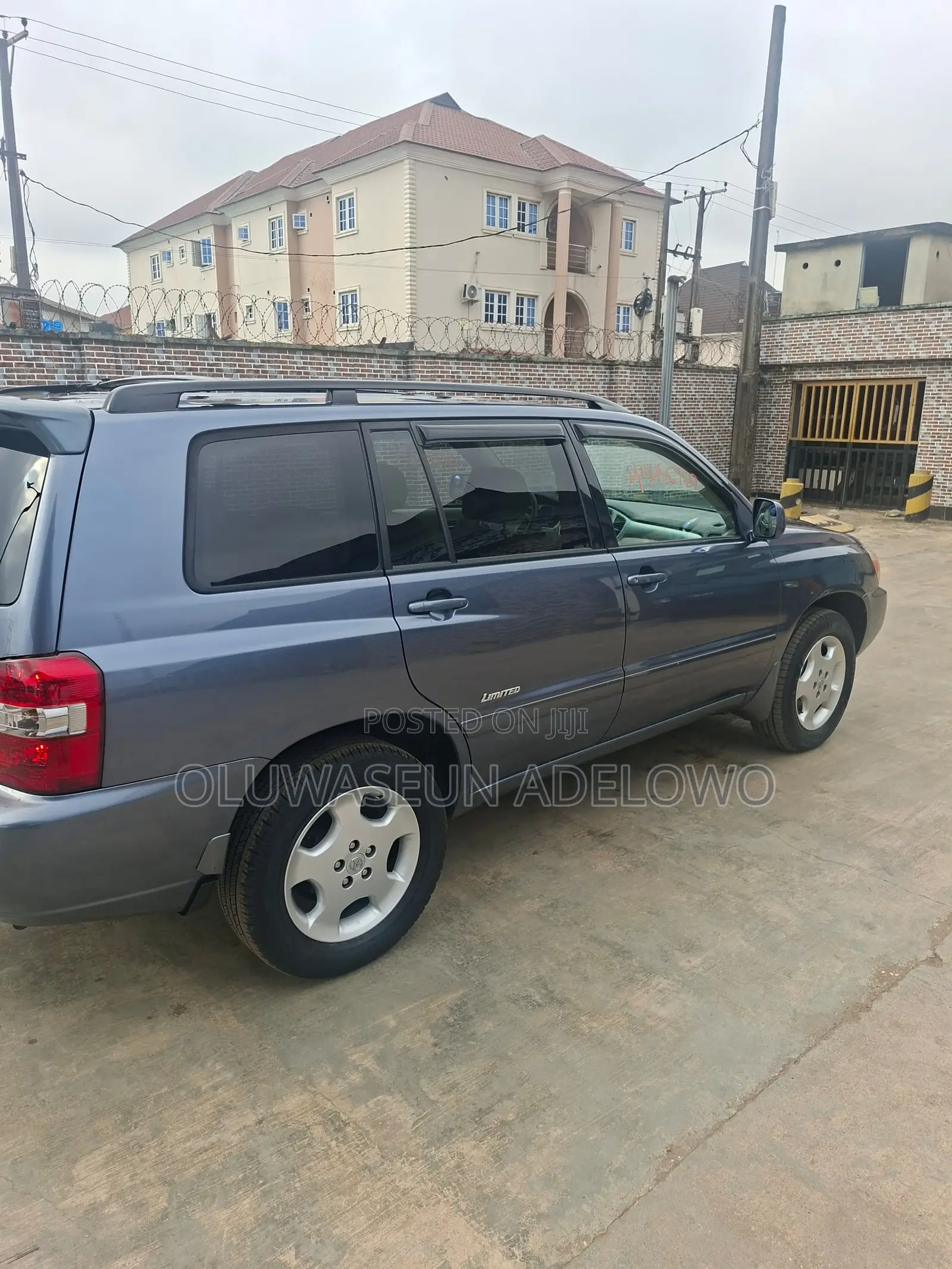 Toyota Highlander Limited V6 2007 Gray