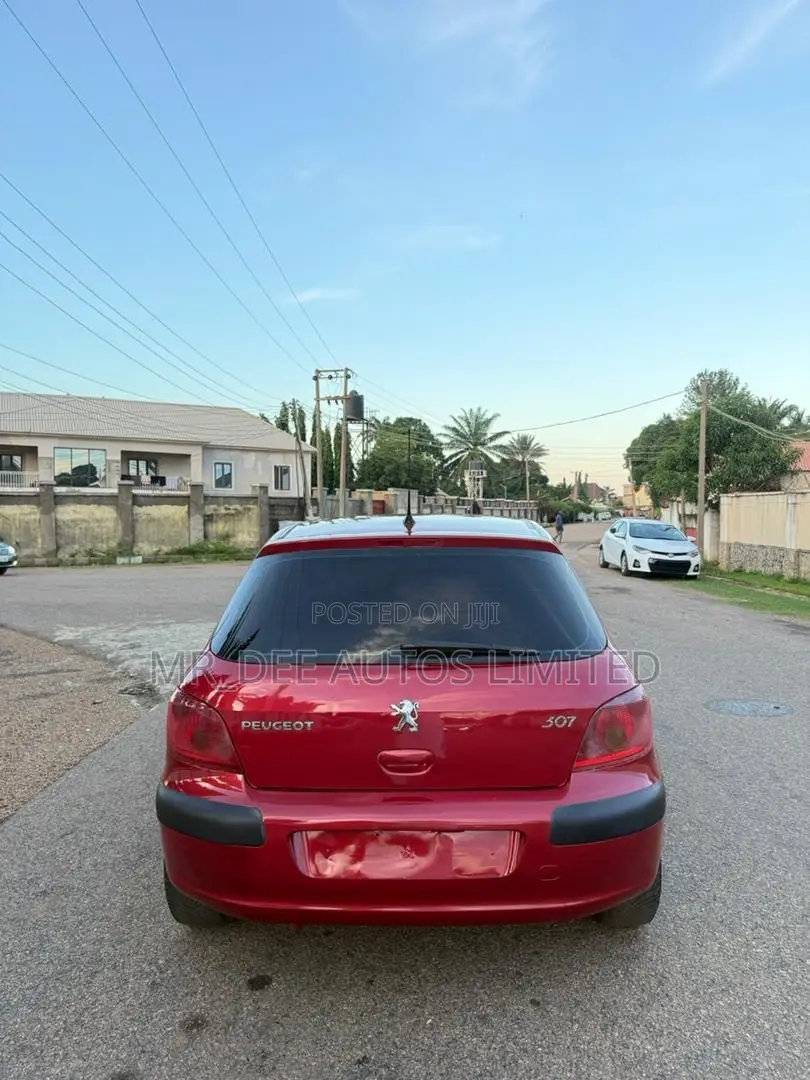 Peugeot 307 2007 Red