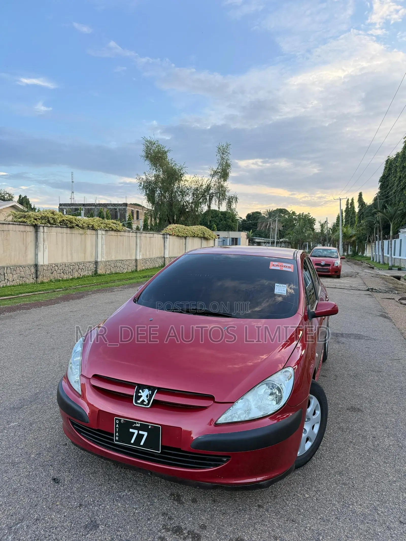 Peugeot 307 2007 Red
