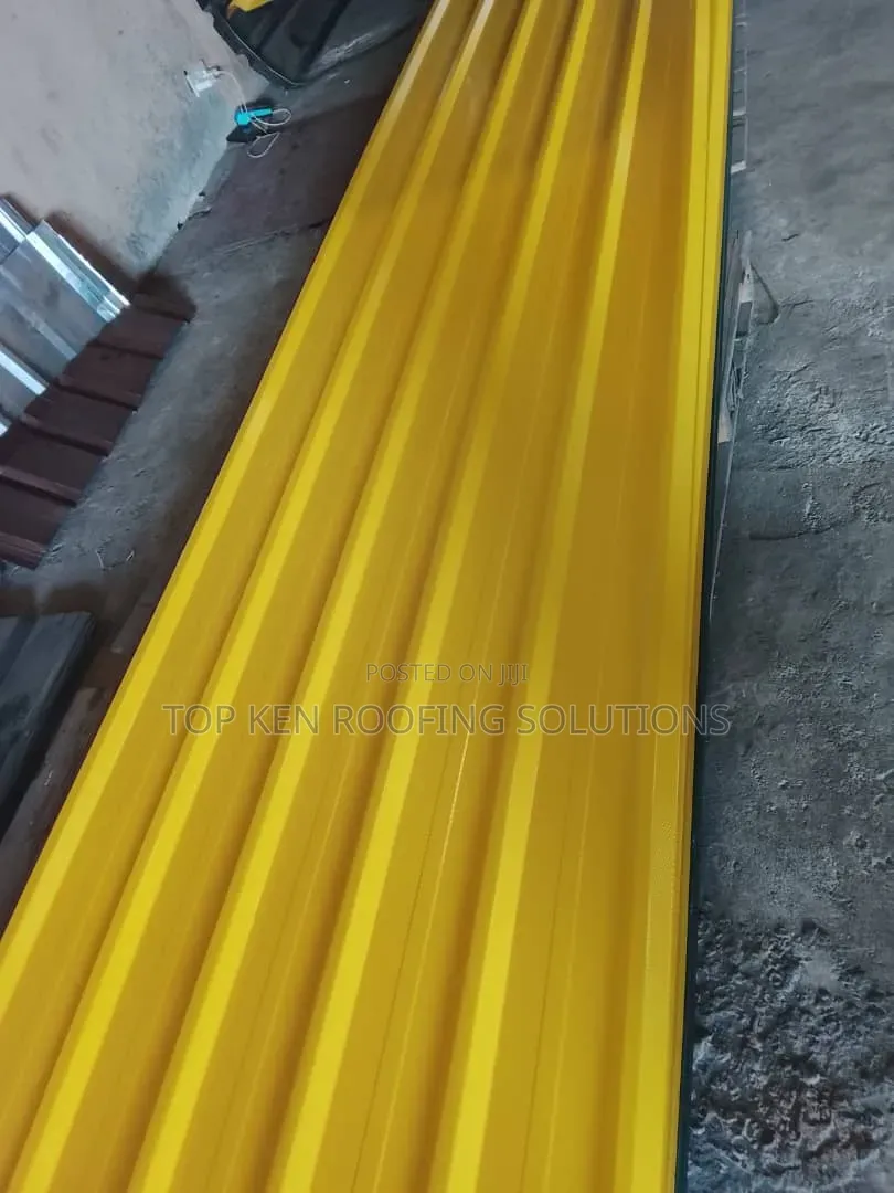 Oven Baked 0.55mm Longspan Yellow