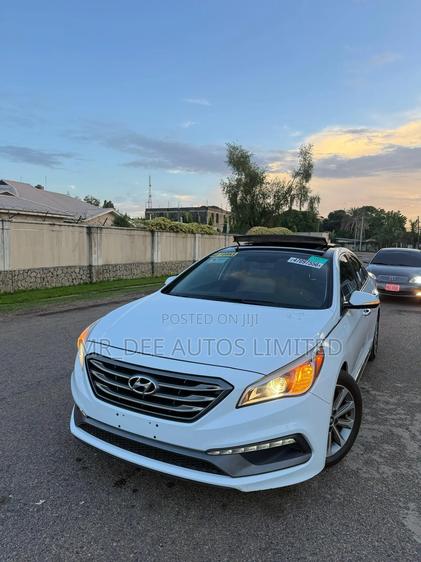 Hyundai Sonata Limited Sedan FWD (2.4L 4cyl 6A) 2016 White