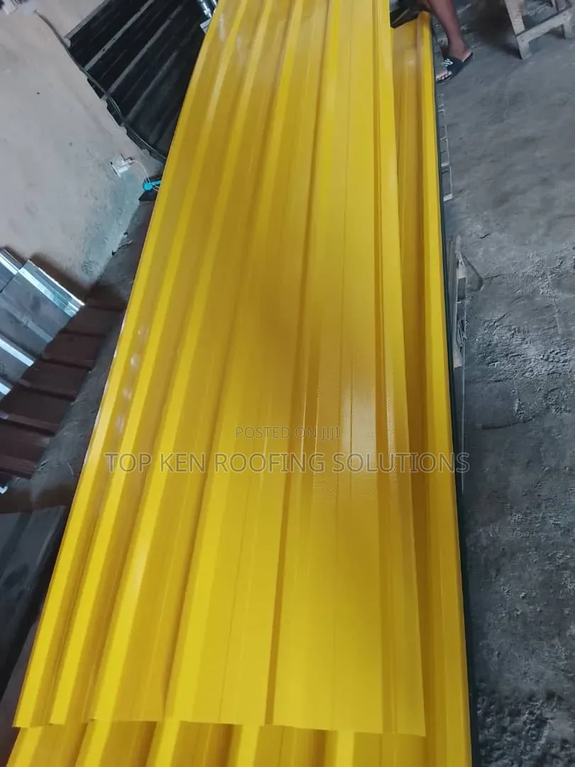 0.45mm Thickness Oven Baked Sheet Yellow