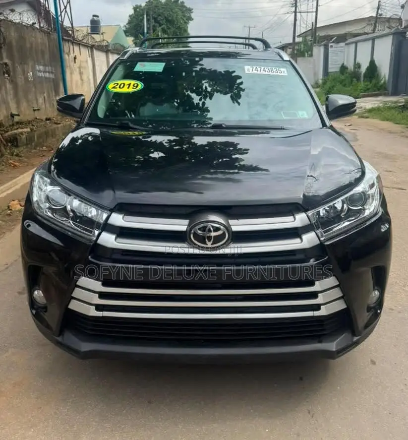 Toyota Highlander 2019 Black
