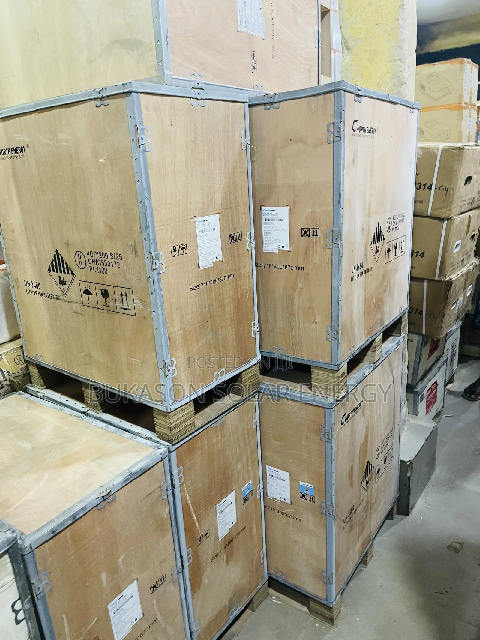 15kwh 48v Cworth Lithium Ion Battery