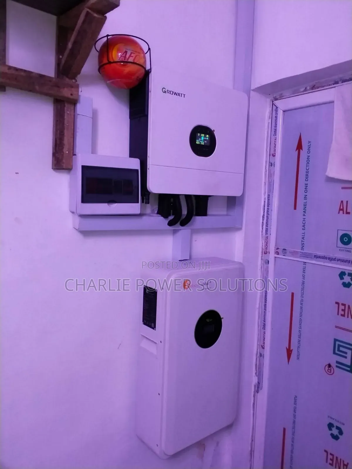 48v 10kwh Lithium Solar System Set-Up