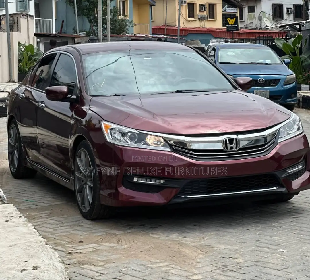 Honda Accord 2017 Burgundy