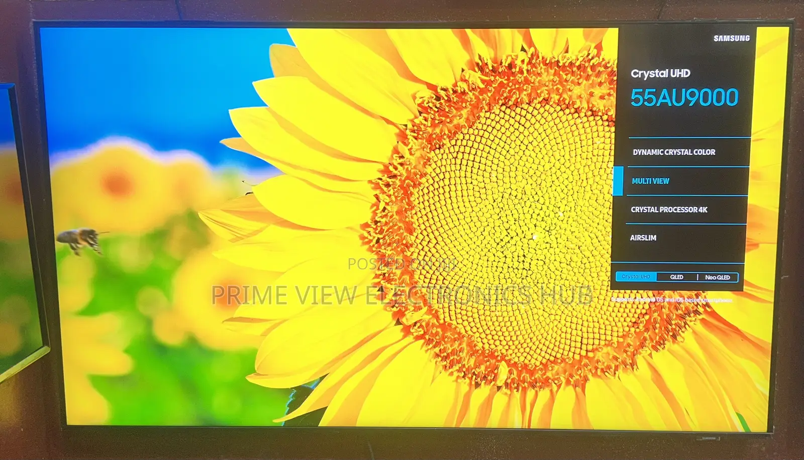 Samsung 55AU9000 55-Inch Crystal UHD 4K Smart TV