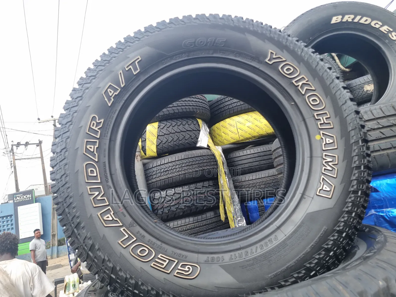 Brand New Yokohama Geolandar a/T G015 Tyre - P235/75r17 108T