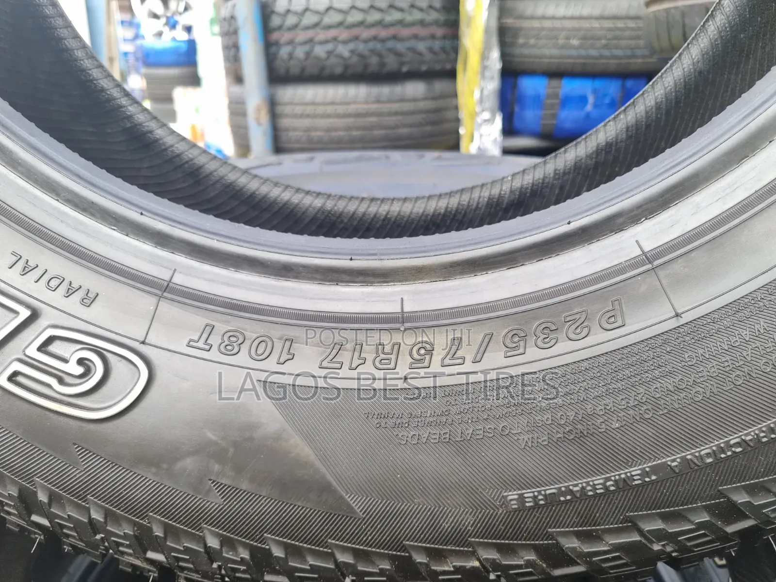 Brand New Yokohama Geolandar a/T G015 Tyre - P235/75r17 108T