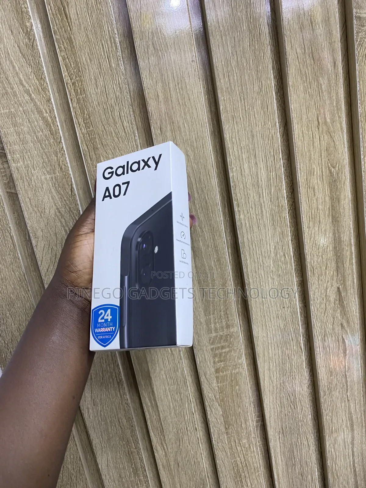 New Samsung Galaxy A07 128 GB Black