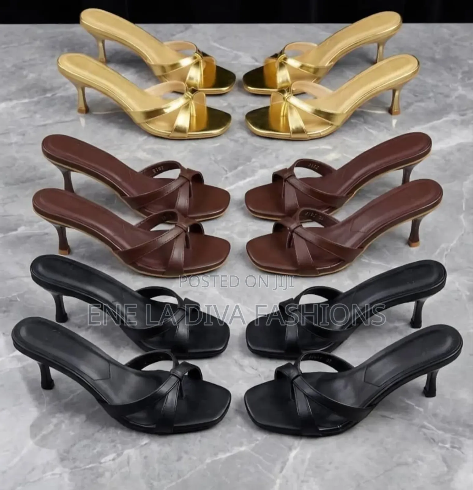 Fashion Low Slippers Heels