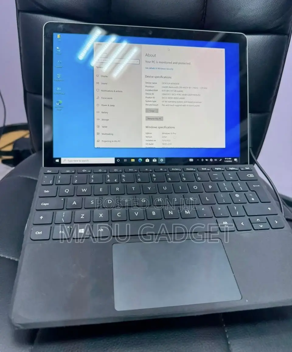 Laptop Microsoft Surface Go 2 8GB Intel Pentium SSD 128GB