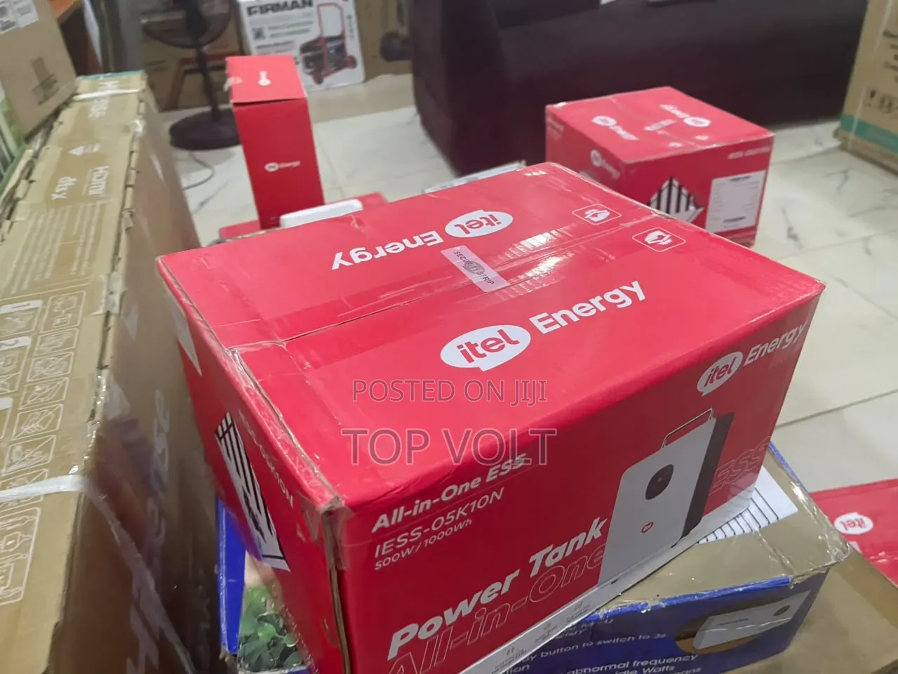 Itel 500W Backup Power Station IESS-05K10N