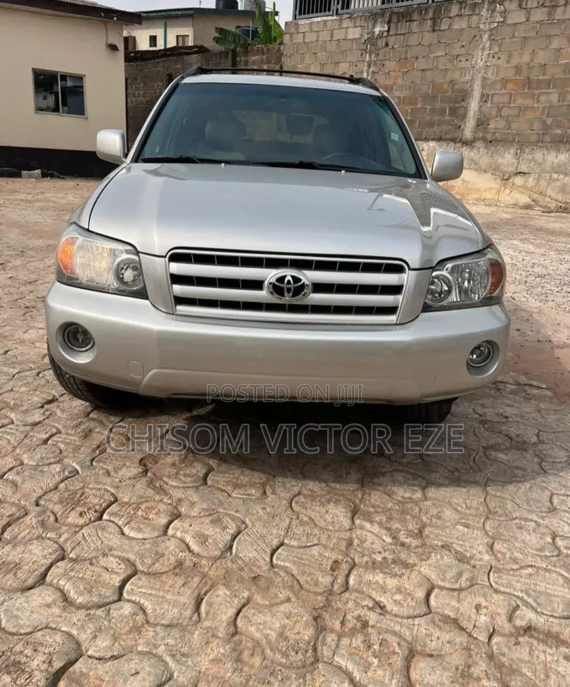 Toyota Highlander V6 2005 Silver