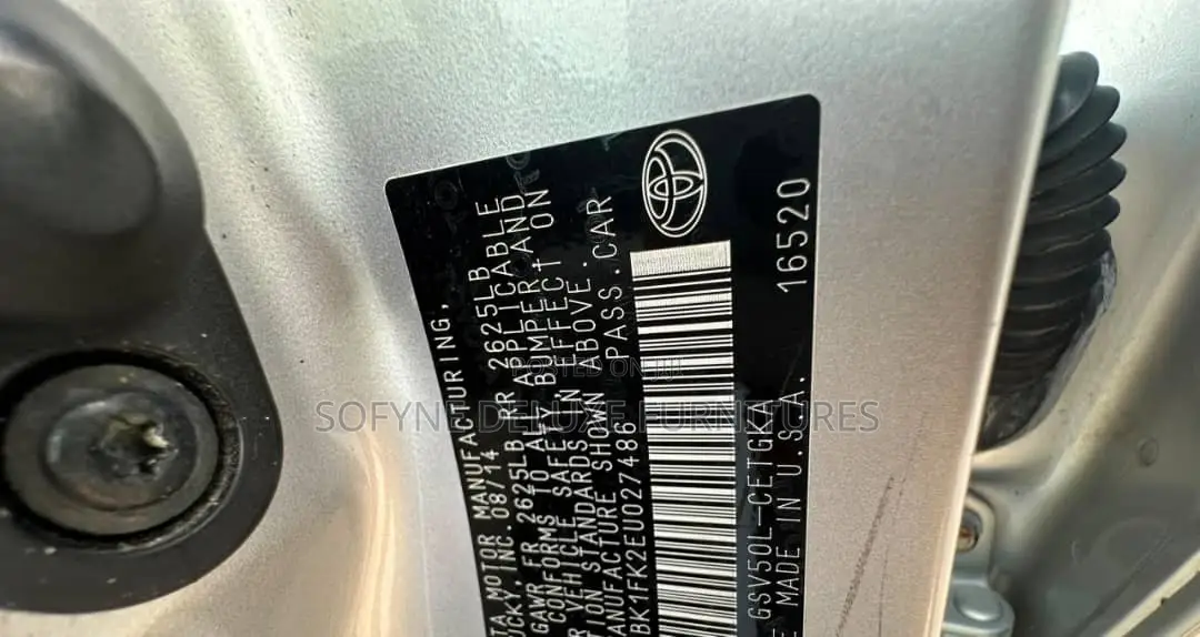 Toyota Camry 2014 Silver