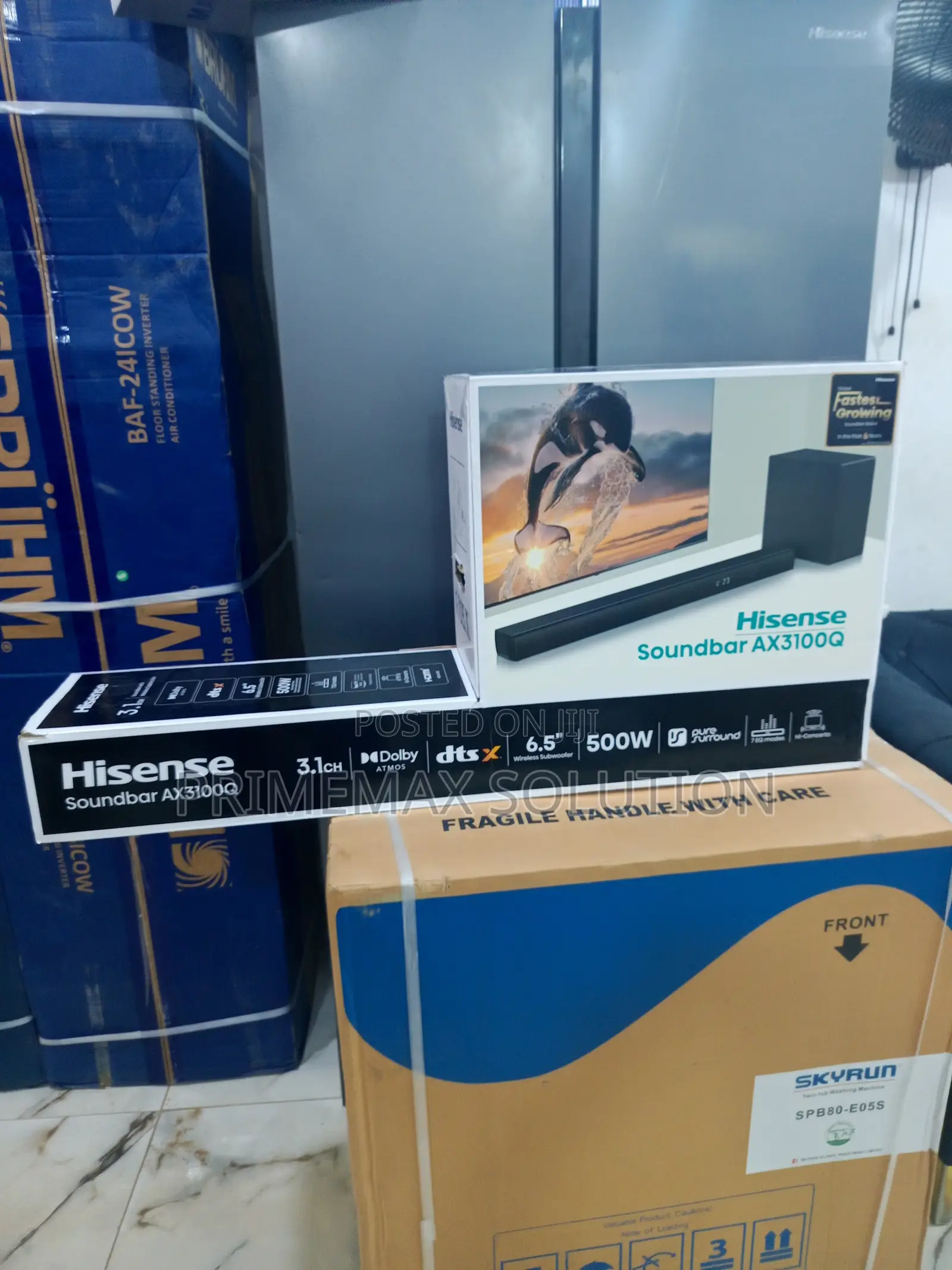Unleash Thunderous Bass With Hisense 500W Soundbar
