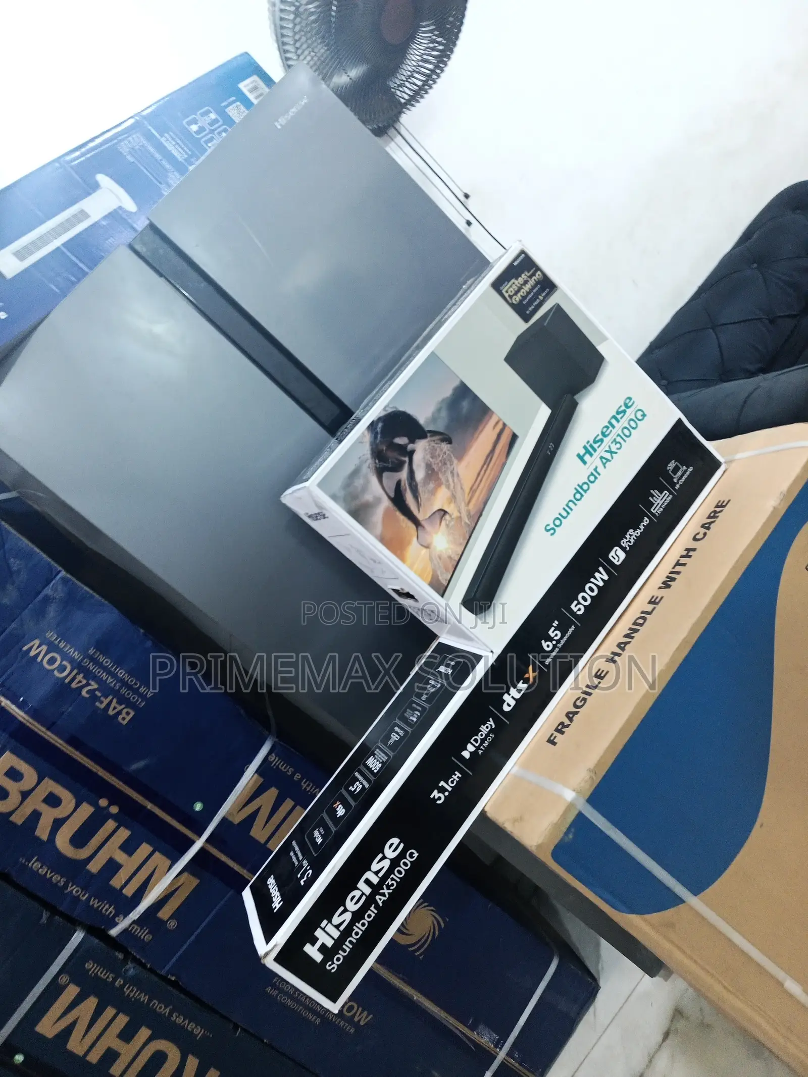 Hisense 500W Immersive Soundbar – Feel Every Beat