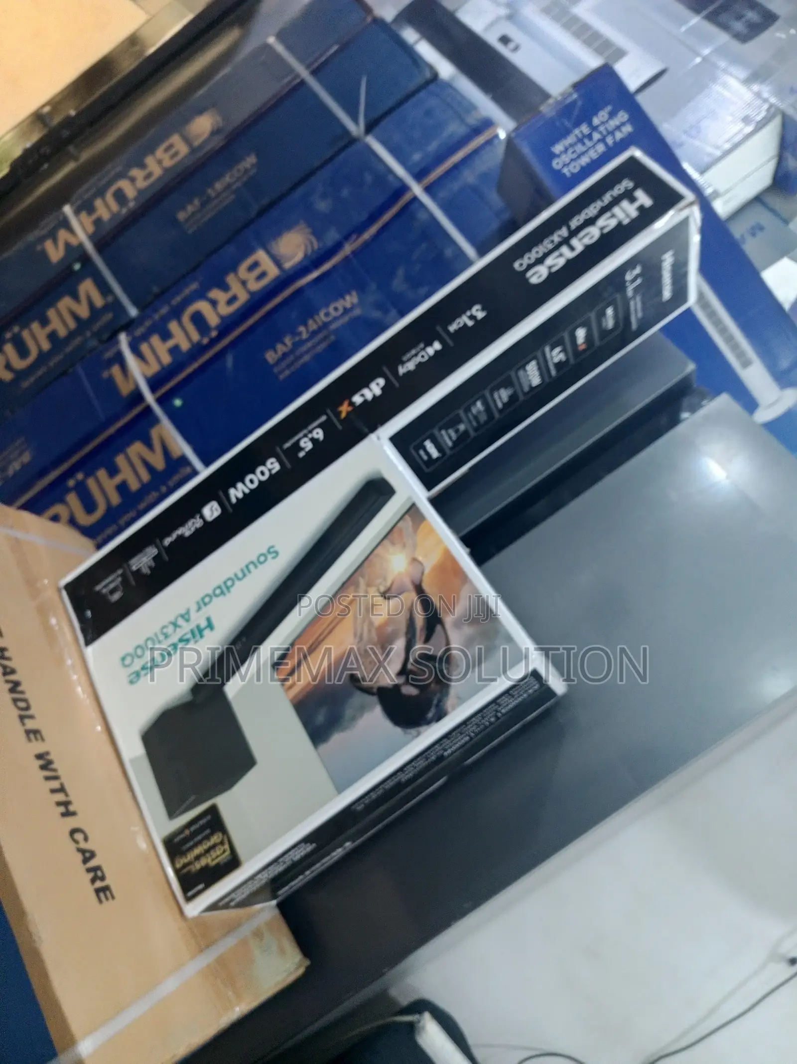 Hisense 500W Immersive Soundbar – Feel Every Beat