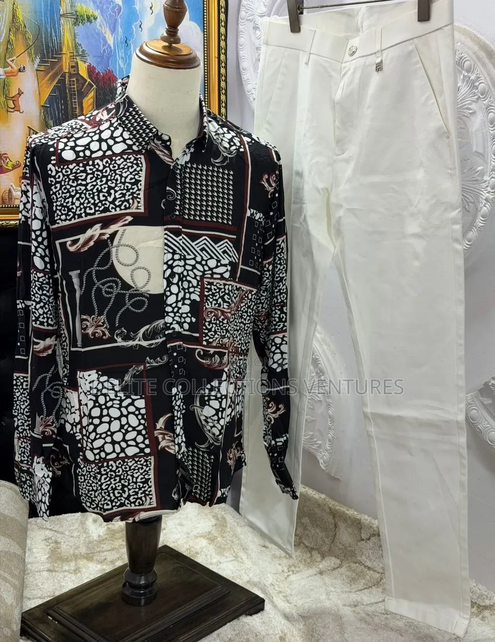 *High Quality Design Cotton Material Slick Shirt