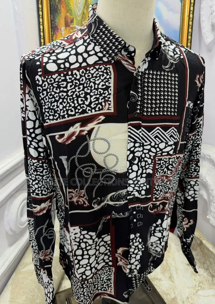 *High Quality Design Cotton Material Slick Shirt