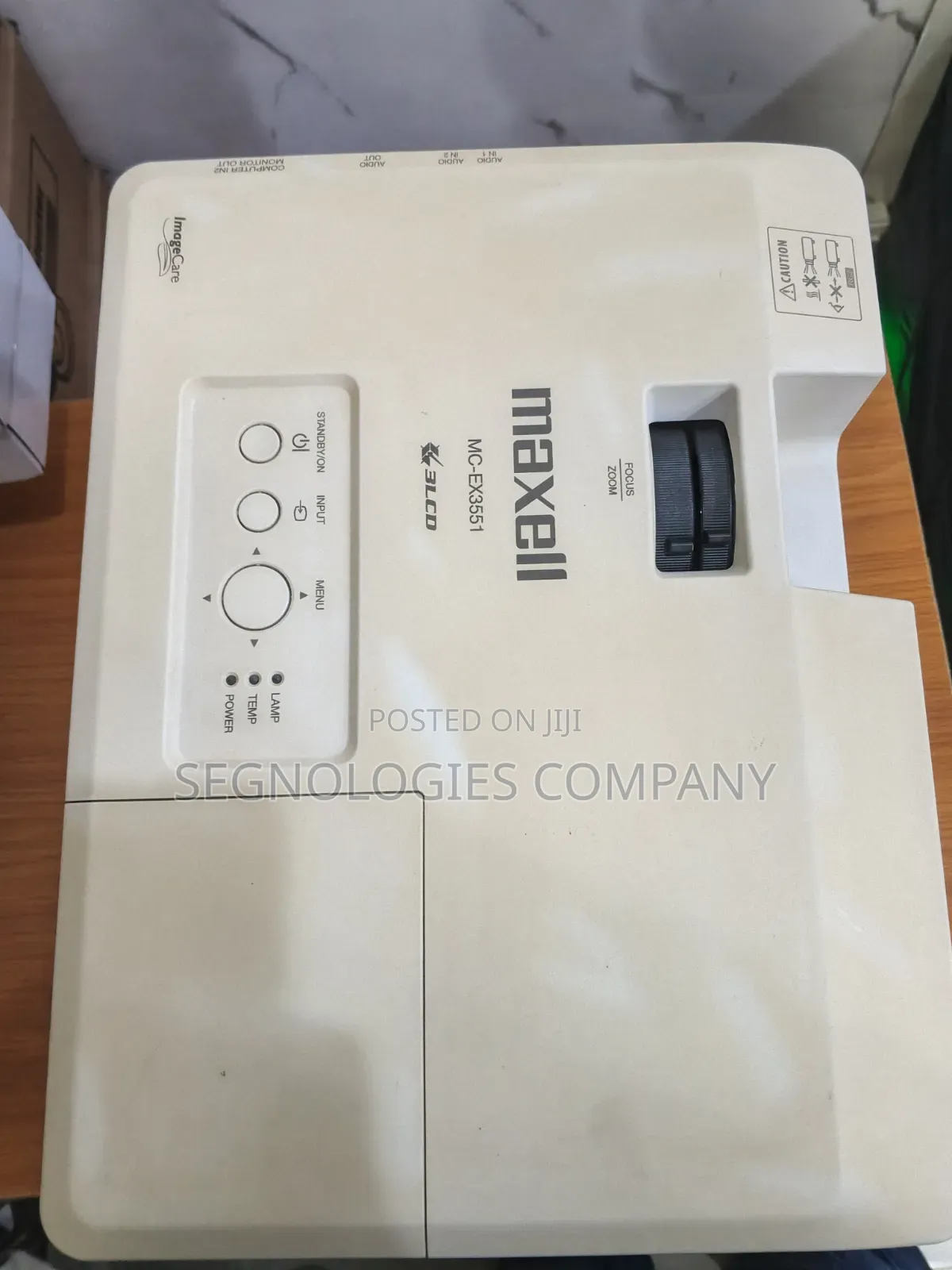 Maxell MC-EX3551 3700 Lumens XGA 3LCD Conference Room Projector