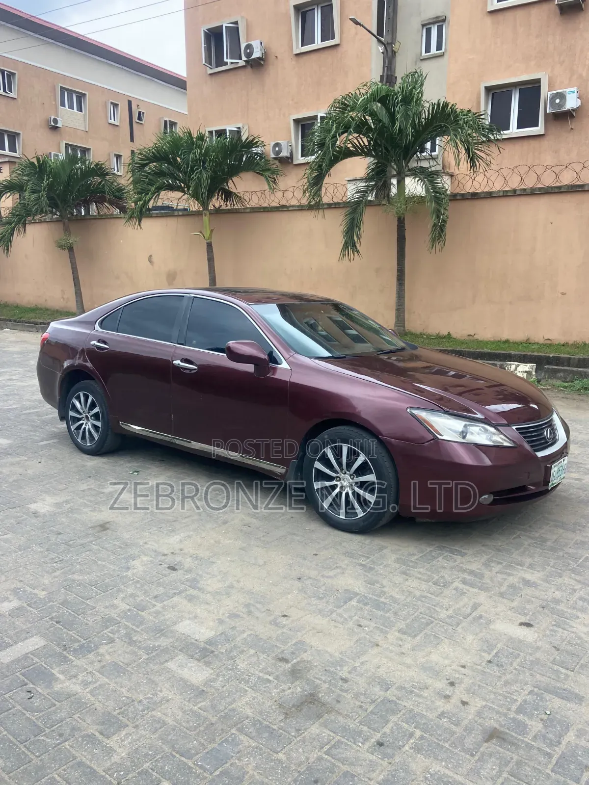 Lexus ES 350 2008 Red