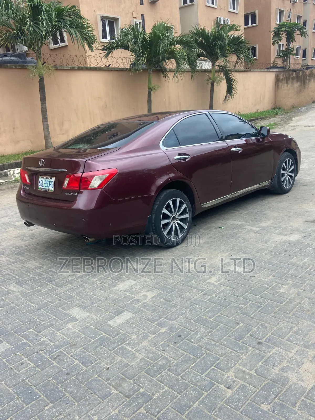 Lexus ES 350 2008 Red