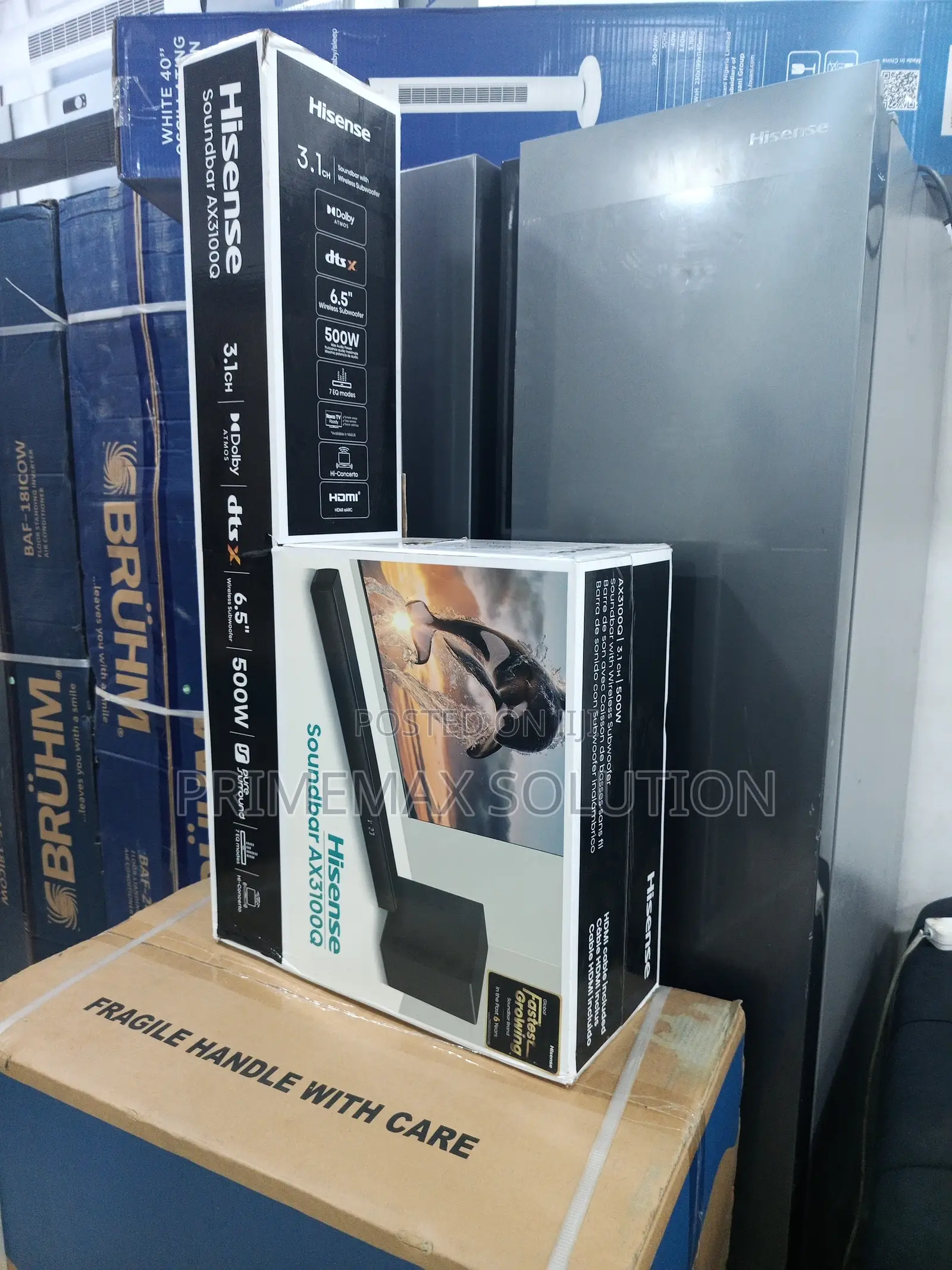 Dominate Your Living Room With Hisense 500W Audio Beast