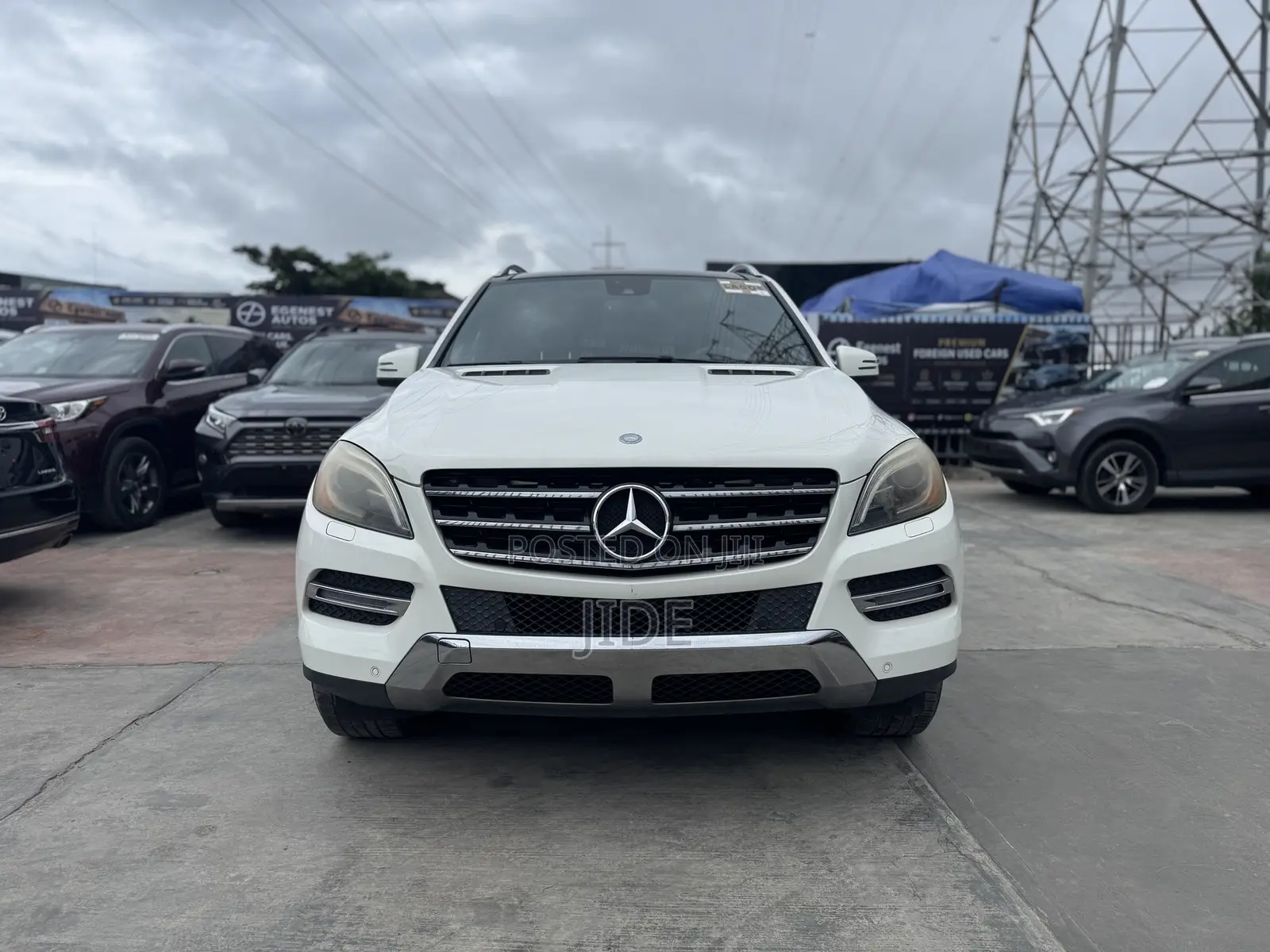 Mercedes-Benz M Class ML 350 4Matic 2013 White