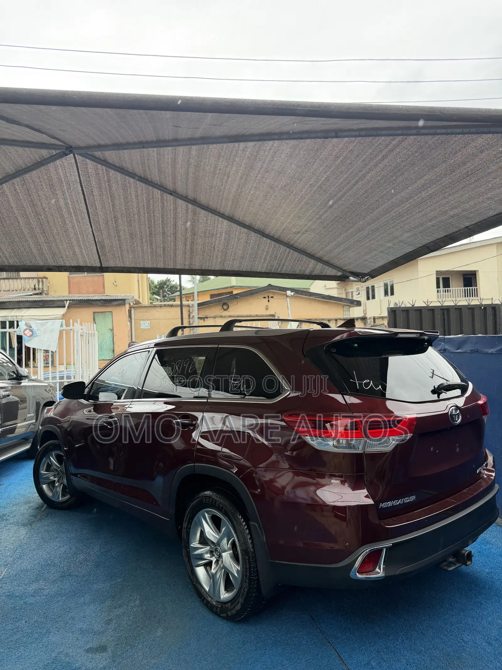 Toyota Highlander Limited V6 4x4 (3.5L 6cyl 6A) 2016 Burgundy