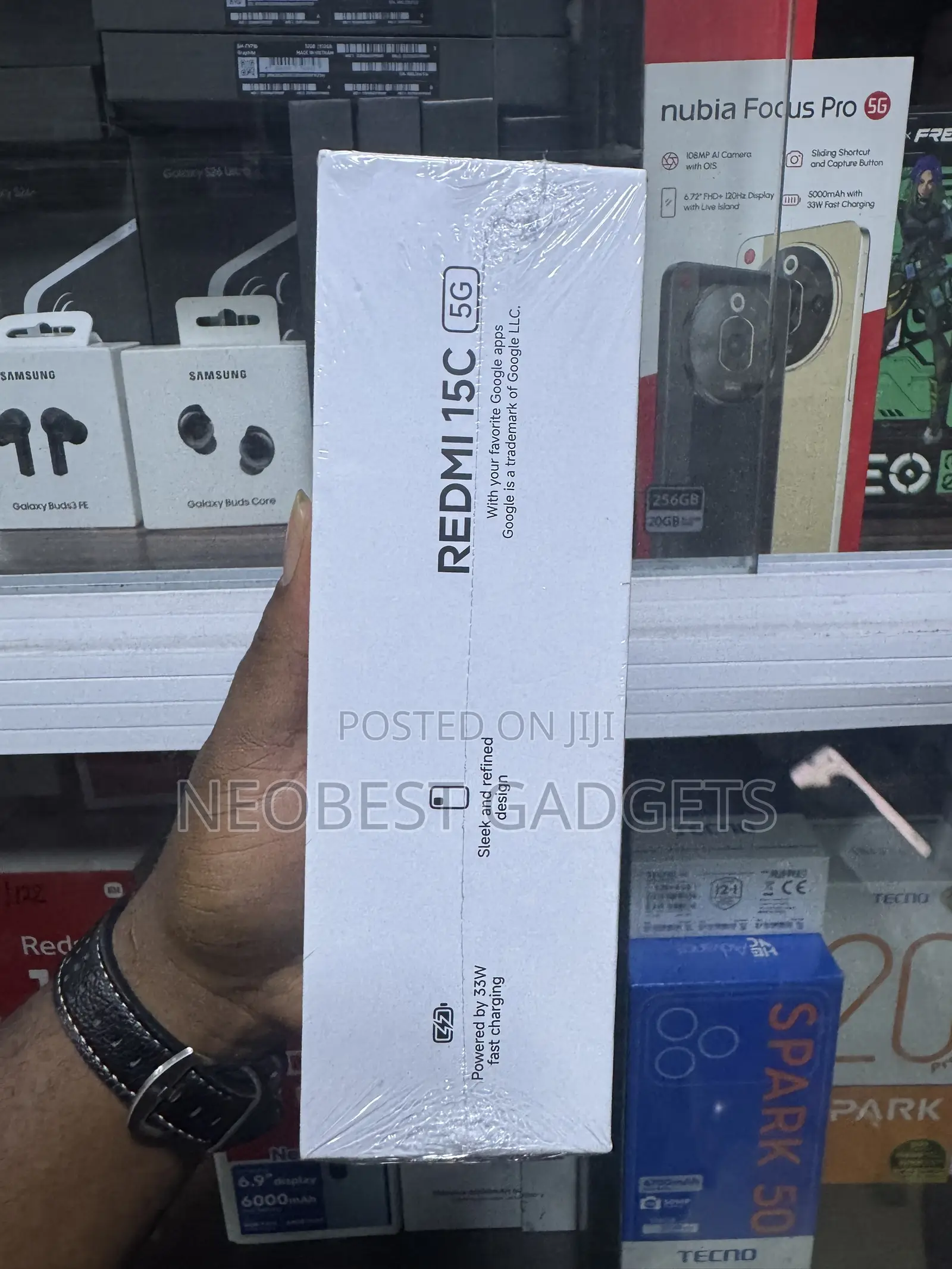 New Xiaomi Redmi 15C 256 GB Black