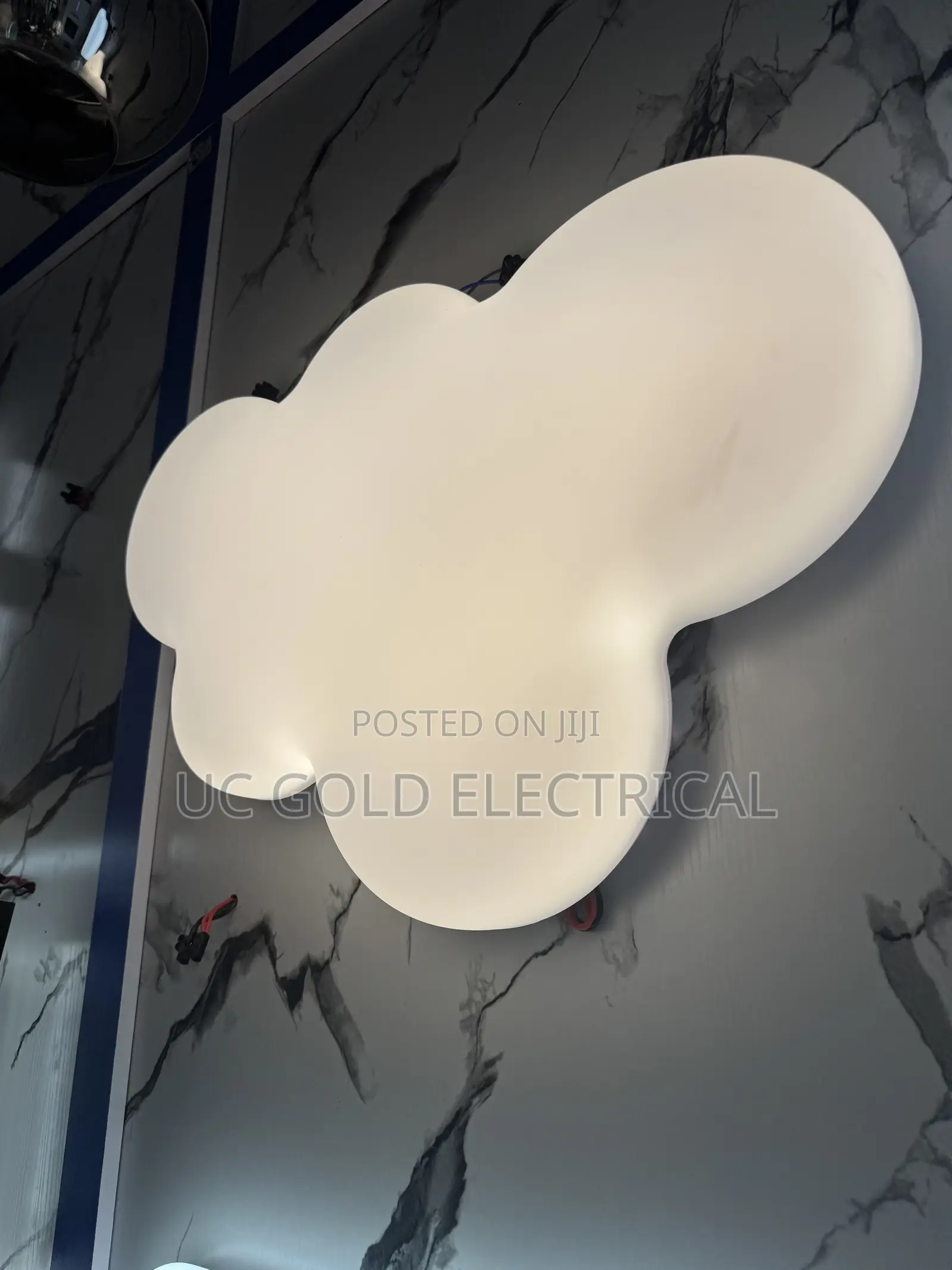 Cloud Wall Lamp Kids Room Cute Floating Cloud LED Night Light Soft